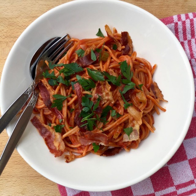 Spaghetti 'Bloody Mary'