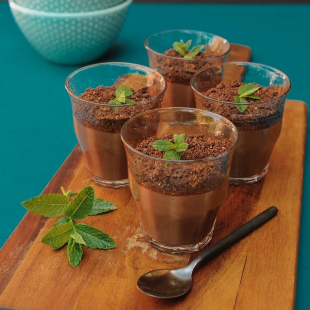 Choco-moestuintje (met of zonder tarwe)