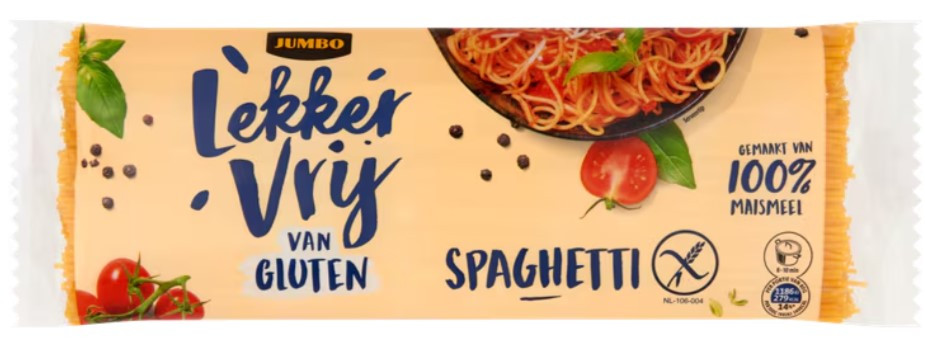 Jumbo lekkervrijvanglutenspaghettiafbeelding