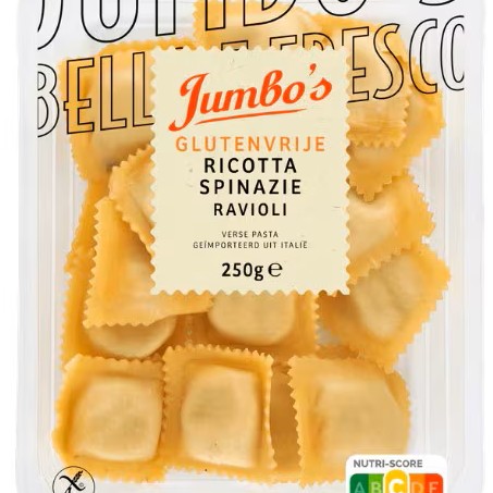 Jumbos glutenvrije ravioli