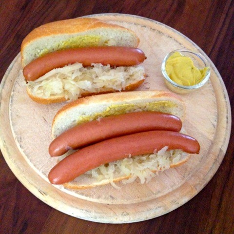 Hot Dogs à la Choucroute