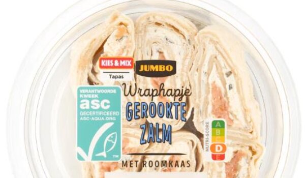 Alert Jumbo Wraphapje gerookte zalm met roomkaas